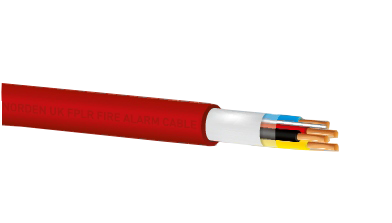 4 Core 12 AWG Shielded Power Limited Fire Protective Signal Cable